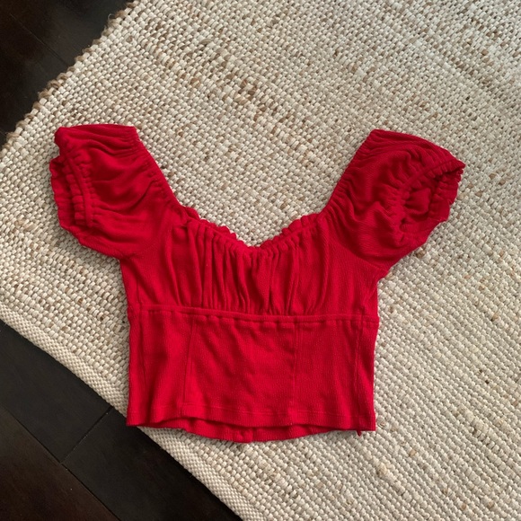 Free People Ladybug Crop Top, Size XS. NWOT - Picture 5 of 6